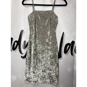 Windsor Tan Women's Velour Mini Dress Whimsigoth Fairy Y2K 90's Club Scene S